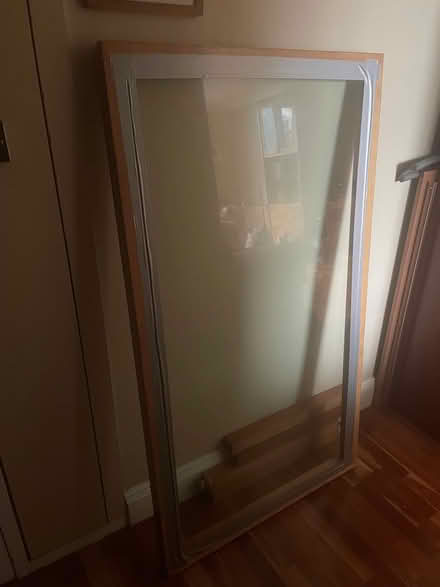Photo of free Wood and glass table (Leeson st area) #1