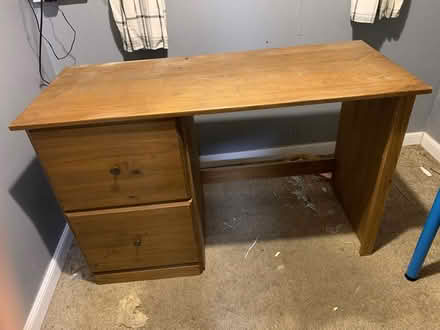 Photo of free Solid wood office desk (Bricknells Meadow OX28) #2