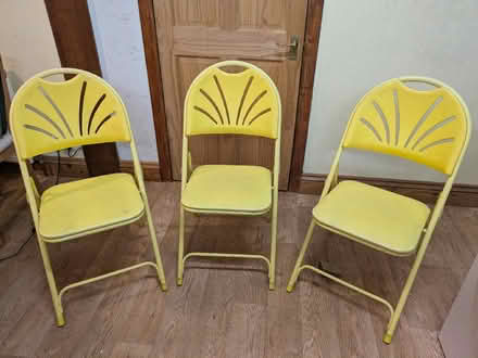 Photo of free Folding chairs x3 (Stoke Hill CV3) #1