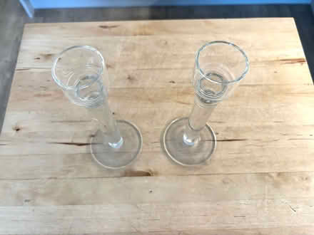 Photo of free Glass candle sticks tea light holders (Chichester PO19) #2