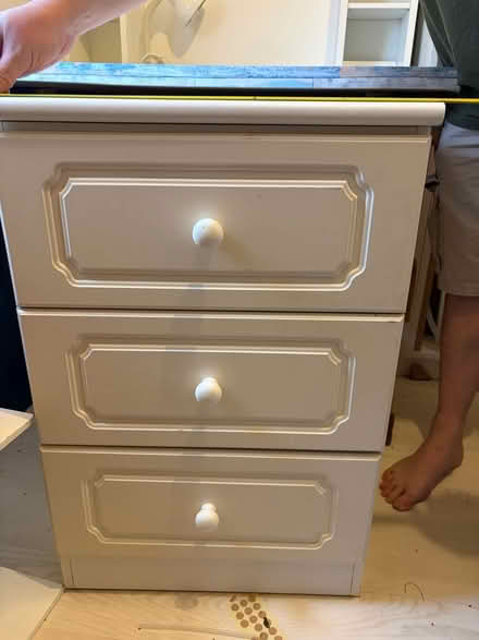 Photo of free Chest of drawers/bedside table (PO16 0QB) #1