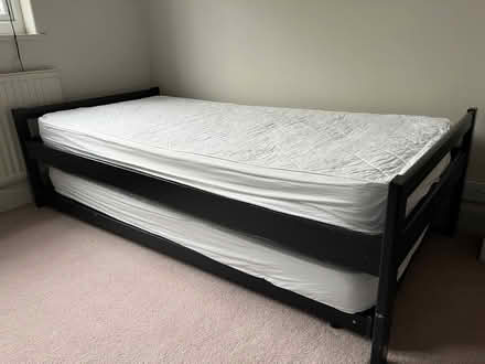 Photo of free Single bed with trundle bed underneath (Moseley B13) #1
