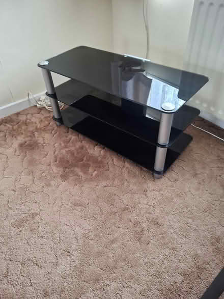 Photo of free Glass tv unit (Parkwood) #1