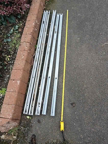 Photo of free Shelf support channels (Copthorne) #1