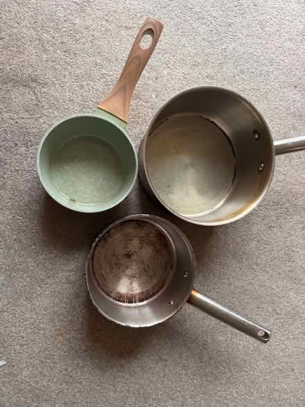 Photo of free Assorted saucepans set (Hemel Hempstead HP2) #2