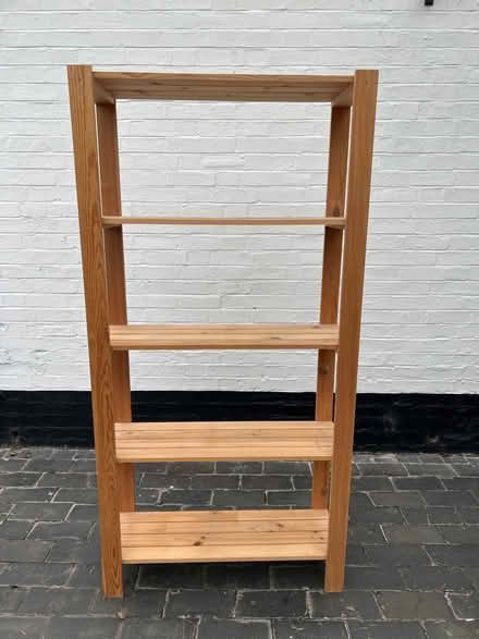 Photo of free Pine shelving unit (Haldens AL6) #1