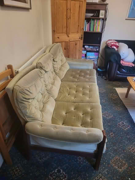 Photo of free Green 3 seater sofa (Nether Edge S7) #1