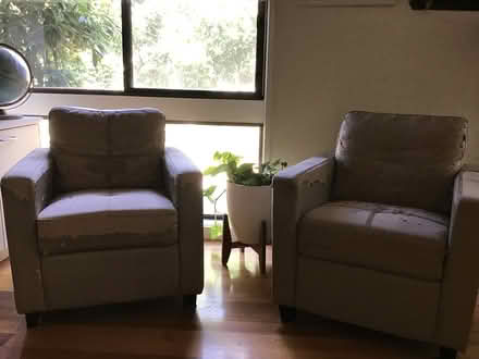 Photo of free 2 matching Tub Chairs (Ringwood North.) #3
