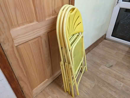 Photo of free Folding chairs x3 (Stoke Hill CV3) #2