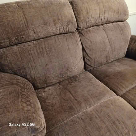 Photo of free 2 seater sofa and matching chair (Worplesdon) #3