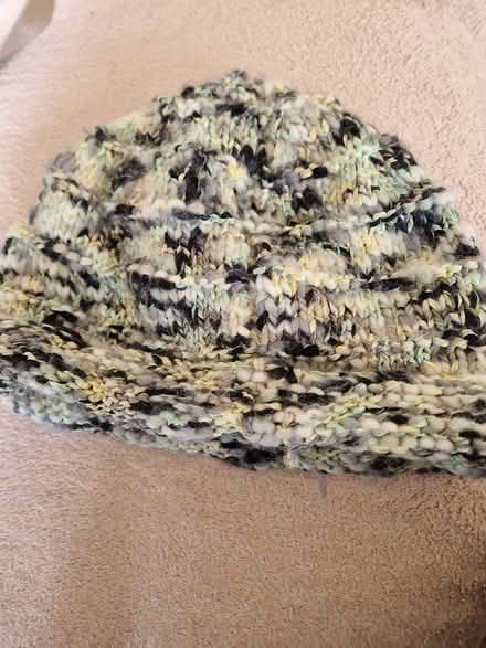 Photo of free Hand knitted hat (Juniper Green, EH14) #1