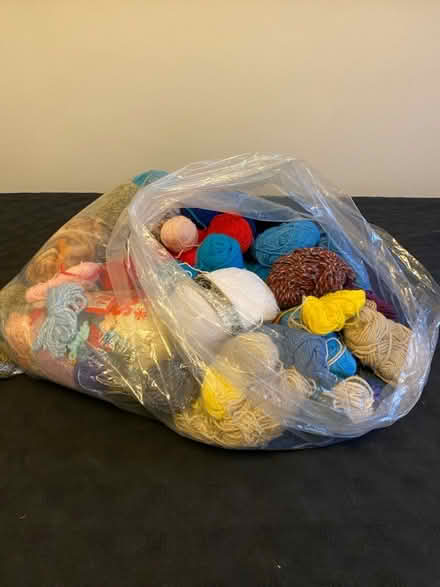 Photo of free Large bag of old wool (Ditchling BN6) #2