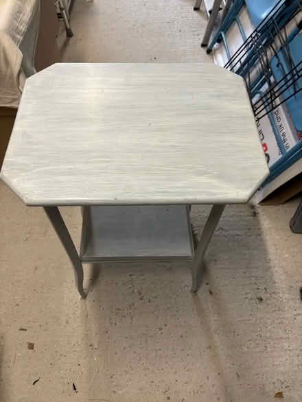 Photo of free Small table white limewash effect (Chichester PO19) #2
