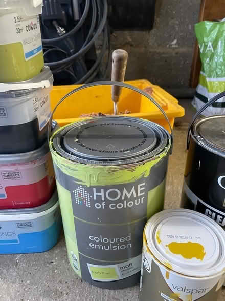 Photo of free Coloured emulsion paint (Marlow Bottom SL7) #1