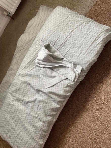 Photo of free Single duvet. Few towels (Illingworth. HX2) #1