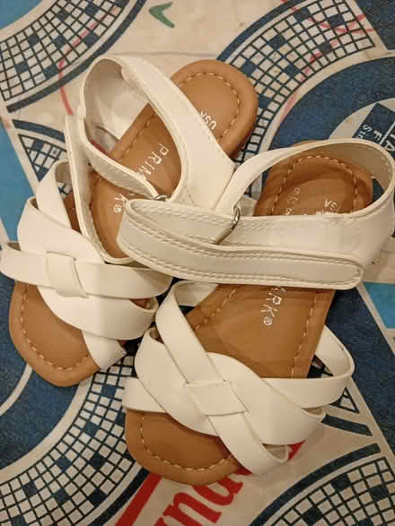 Photo of free Size 5 toddler sandles White (Richmond TW9) #3