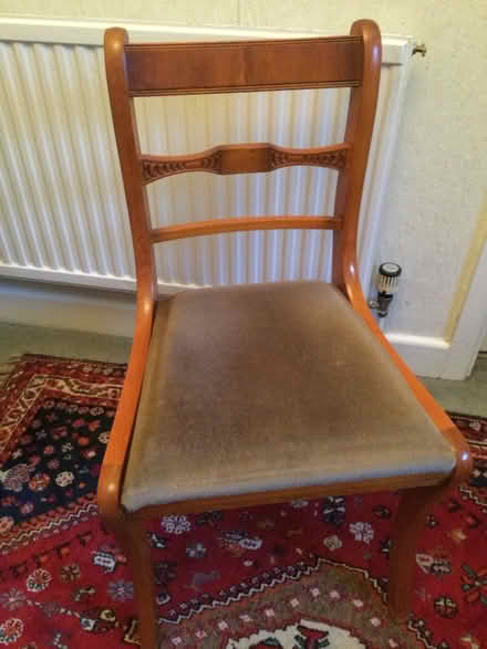 Photo of free 6 dining chairs( 2 carvers) (Merrow GU1) #1