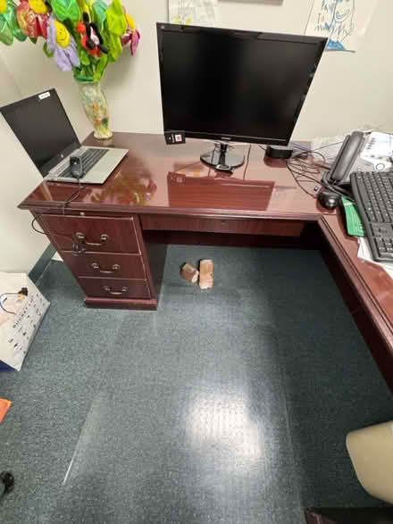 Photo of free Office desk (Manchester Maryland) #2