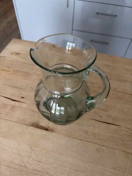 Photo of free Glass jug vase with handle (Chichester PO19) #2