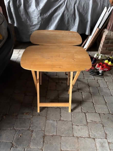 Photo of free 2 small tables (Kings Hill ME19) #1
