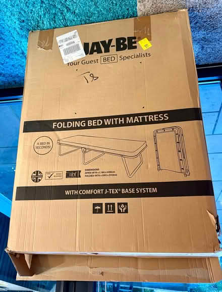 Photo of free Camp bed without mattress (Roffey RH12) #1