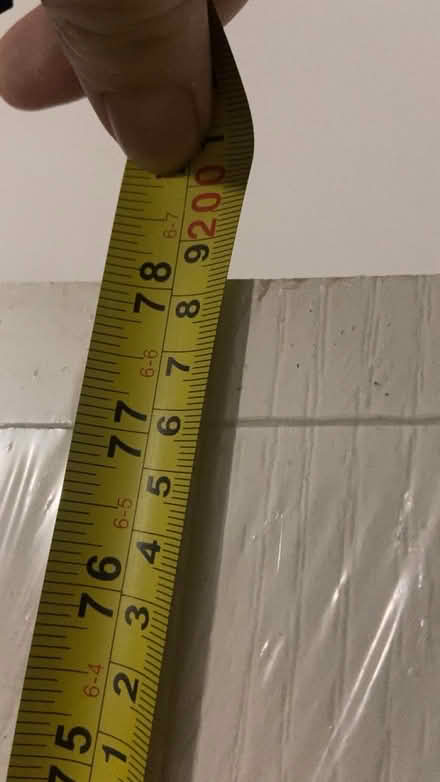 Photo of free White new door 30" wide (Newtown SY16) #1