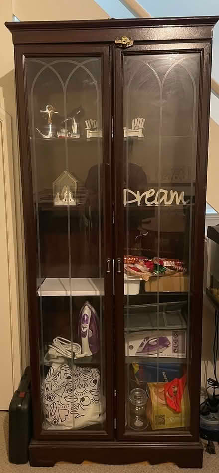 Photo of free Display cabinet (Frimley,Camberley GU16) #1