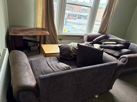 Photo of free 2 Brown 2 Seater Sofas (M21) #2