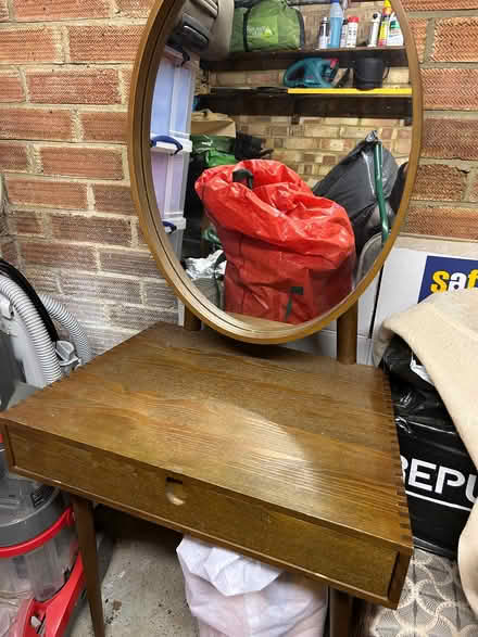 Photo of free Wooden dressing table with mirror (Acton W5) #1