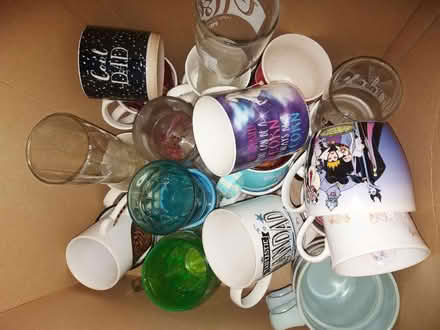 Photo of free Box of mugs and glasses (Redditch B98) #1