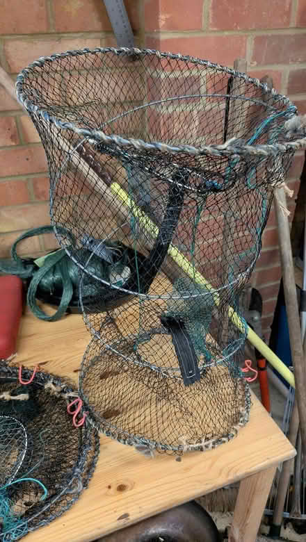 Photo of free 2 x expanding fishing traps (Castlepoint BH8) #2