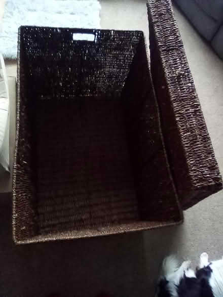 Photo of free Large wicker basket (Twyford RG10) #3