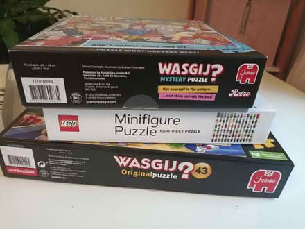 Photo of free 3 x 1000 piece puzzles (Weybridge, KT13) #1