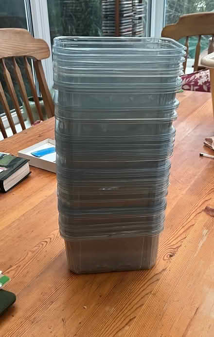 Photo of free Plastic boxes (held grapes) (BA11) #1