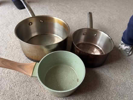 Photo of free Assorted saucepans set (Hemel Hempstead HP2) #1