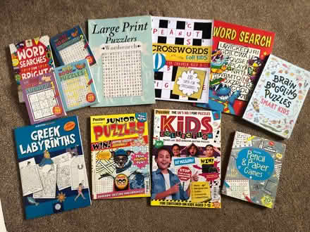 Photo of free 12 kids puzzle books (Thames Ditton KT7) #1