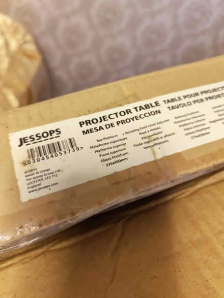Photo of free Jessops projector table (BN1) #1