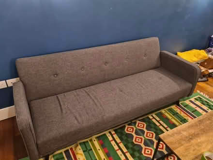 Photo of free Grey sofa bed (Whitechapel E1) #2