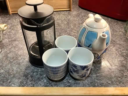 Photo of free Assorted cups coffee and tea pots (Melksham SN12) #1