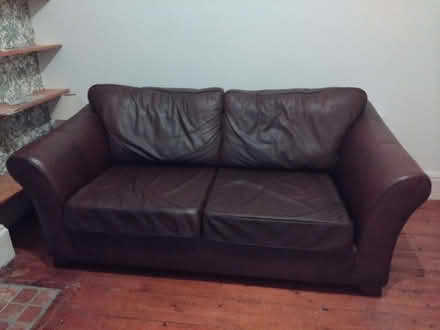 Photo of free Leather sofa (Kings Heath B13) #1