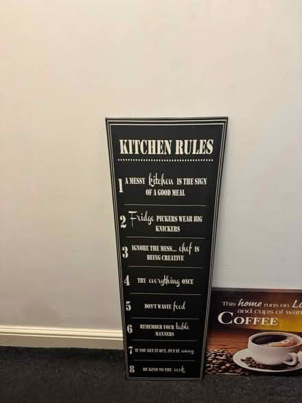 Photo of free Kitchen canvas pictures x3 (Widnes) #3