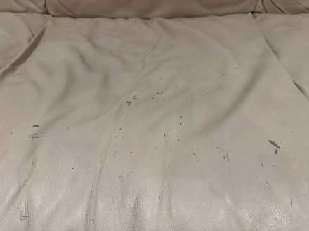 Photo of free Cream leather sofa (Great Baddow CM2) #2