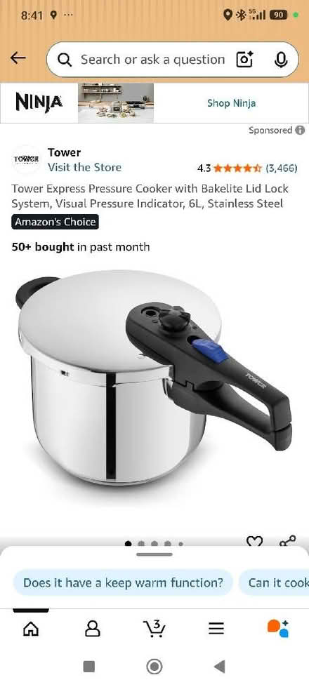 Photo of Pressure cooker (Enderby LE19) #1