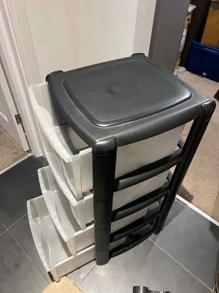 Photo of free 4 Drawer Plastic Storage Tower (Elm Park RM12) #2