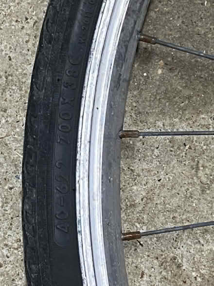 Photo of free Front bike wheel and tyre (Walderslade ME5) #2