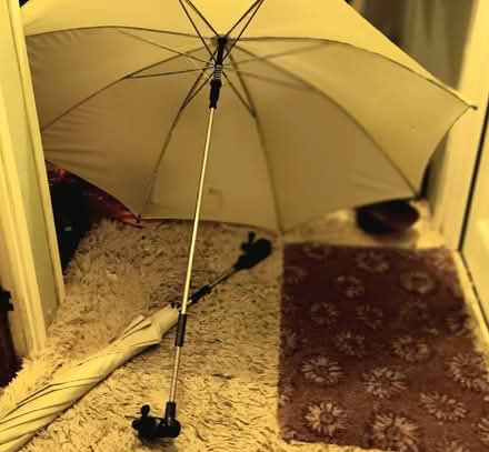 Photo of free 2 parasol type brollies (Allington NG32) #2