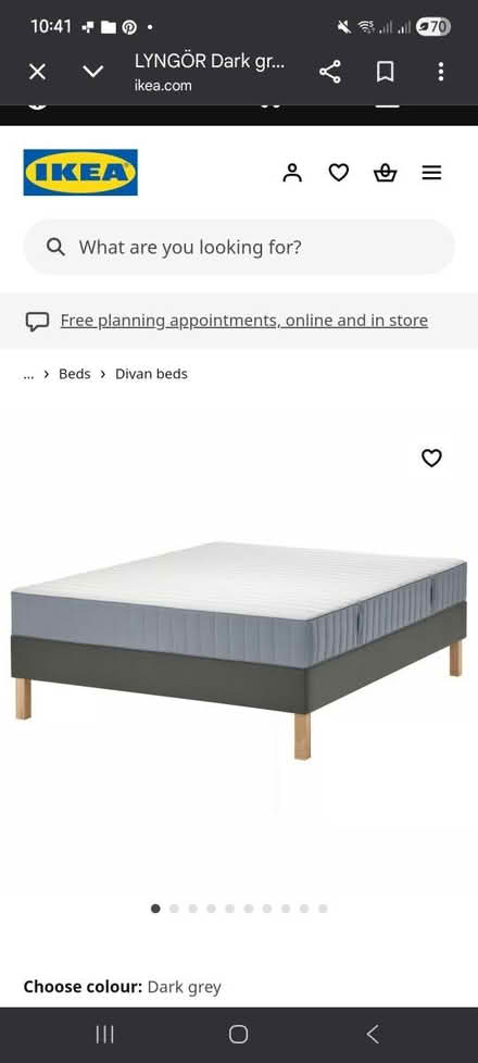 Photo of free Ikea Double Bed Frame (CF82 7EF) #1