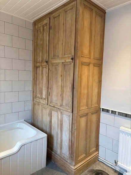 Photo of free Wooden airing cupboard (Southport PR9) #1