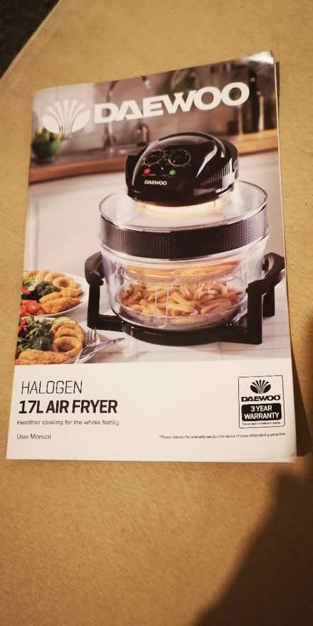 Photo of free Daewoo Air Fryer (Eastbourne BN20) #1
