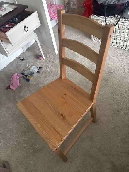 Photo of free Wooden chair (Thornes WF2) #1